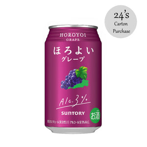 Suntory Horoyoi Shochu Cocktail (Grape) (24 cans)