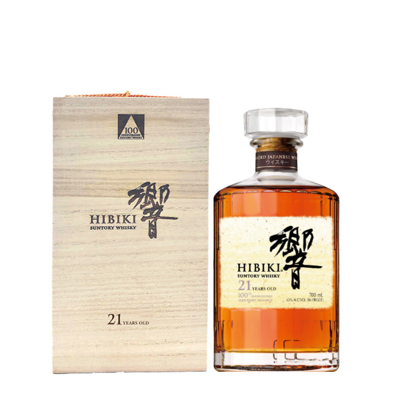 Hibiki 21 Year Old 100th Anniversary Limited Edition Japanese Whisky