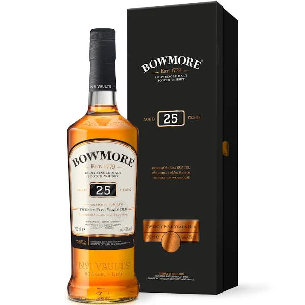 Bowmore 25 Years Single Malt Whisky