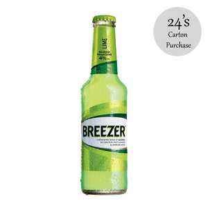 Bacardi Breezer Lime Alcopop RTD, Breezer