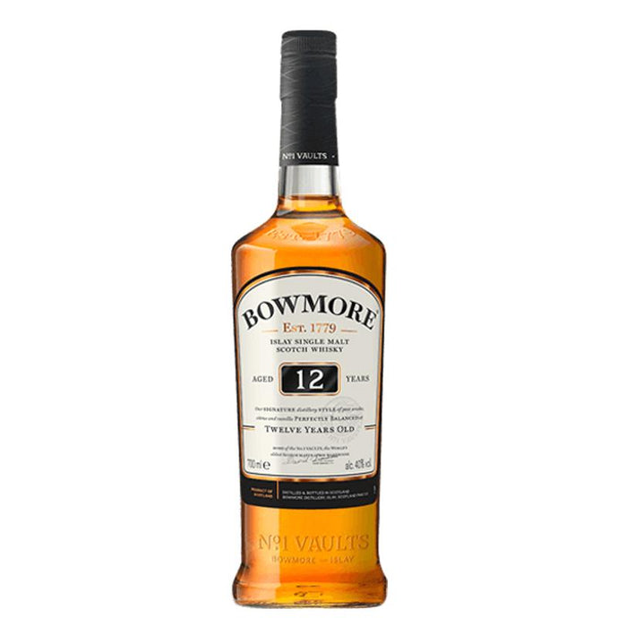 Bowmore 12 Years Single Malt Whisky Spirits, Scotch Whisky