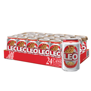 Leo Lager Beer Cans 24x320ml